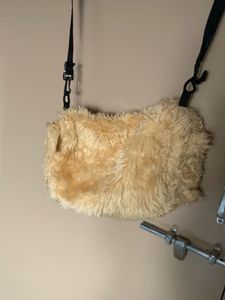 Fluffy Puppy Crossbody Bag