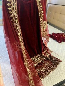 Mother &amp; Daugher Twining Velvt HEAVY SEQUENCE Suit