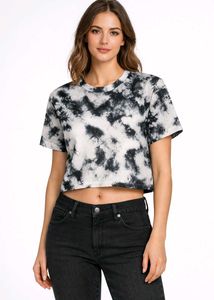 Tie-Dye Cropped Tee