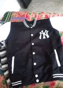 Stylish Black Bomber Jacket