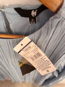 New Fig Bell Sleeve Top With Attached Inner