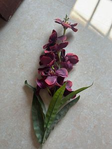 Burgundy Artificial Flower Stem
