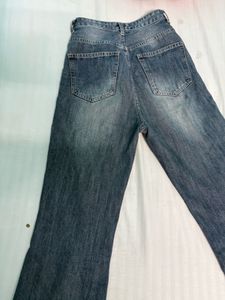 Flared Denim Jeans