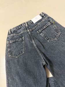 Wide Leg Acid Wash Jeans