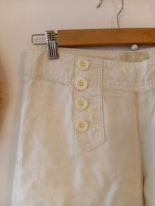 Elevenses Anthropologie Linen Pants