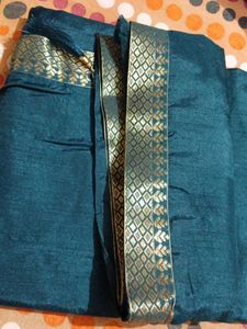 Elegant Blue Saree