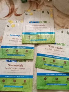 Selling Sheet Mask Combo Of 5