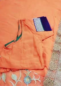 🧡 Net Georgette Saree