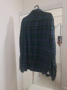 Wrogn Men Checked Green Shirt