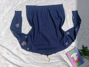 Rose Knit Sweater Or Pullover 💙