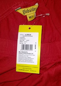 Global Desi Rust Red Legging