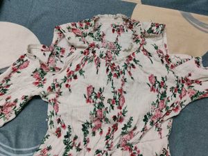 Off Shoulder Mini Dress