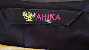 Black Kurta In 4XL Size