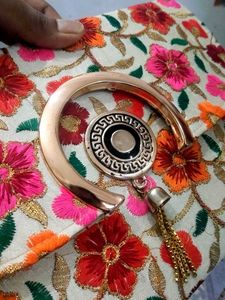 Embroidery Design Fancy Traditional Clutch