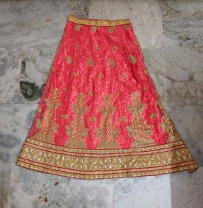 Designer Lehenga Skirt With Dupatta