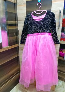 Pink Sparkle Party Dress