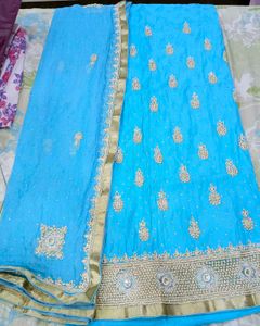 Beautiful Suit Material With Dupatta