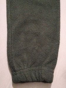 Olive Green Fleece sweater jacket