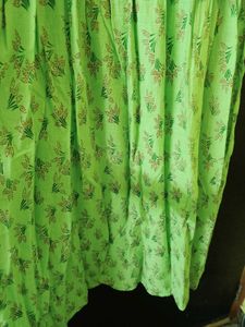 🌿☘️Green Floral Kurta☘️🌿