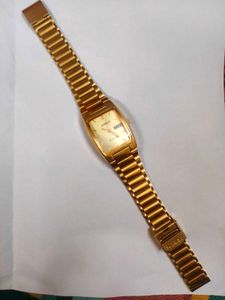 Sunrise 23 Carat Gold Plated Watch
