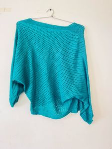 Teal Knit Sweater