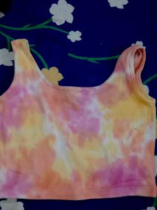 Beautiful Tie And Dye Tank Top