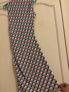 Geometric Print Dress