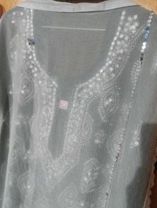 Pakistani Chickankari Kurta with sharara suit❣️❣️