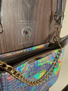 NEW Silver partywear sling bag