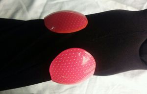 Pink Polka Dot Bangle