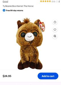 Ty Beanie Boo, known for its large, glittery eyes.