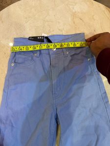 Light Blue Wide Leg Jeans