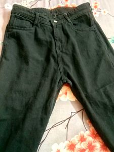 Black Straight Leg Jeans