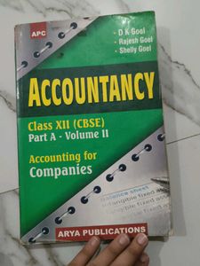 Accountancy Class 12 Part A Volume 2