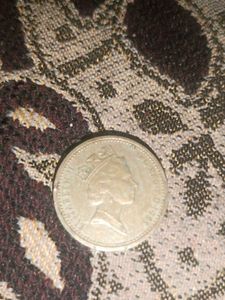 Vintage One Pound Coin