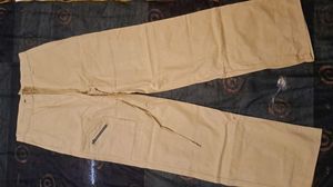 BEIGE WIDE LEG CARGO JEANS(HIGH-WAIST)