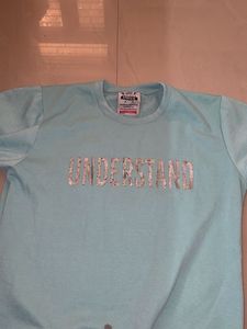 Light Blue 'Understand' Sweatshirt