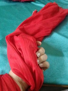 The Red Dupatta, Bead &amp; Boundary, Daily Use