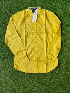 Yellow Dress Shirt - Casual
