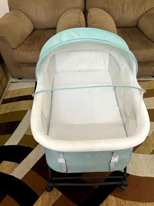#SALE# Baby Cradle With Mattress #SALE#