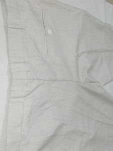 Off-White Pleated Trousers
