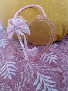 Pink Heart Purse
