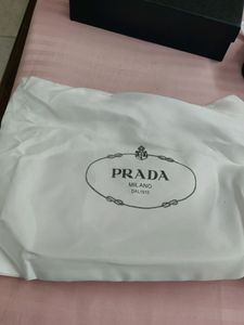 PRADA INSPIRED BLACK POCHETTE WITH  POUCH