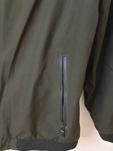 Olive Green Bomber Jacket