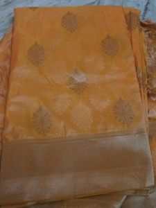 New Banarasi Saree Without Blouse Piece