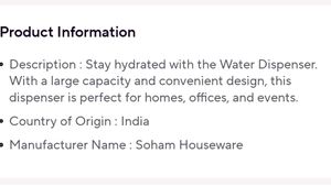 WATER Pump Big :SOHAMHOUSEWARE