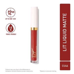 MyGlamm LIT Liquid Matte Lipstick - Daterview 🆕