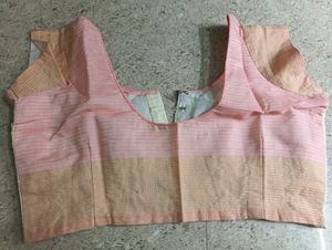 Elegant Pink Embroidered Saree