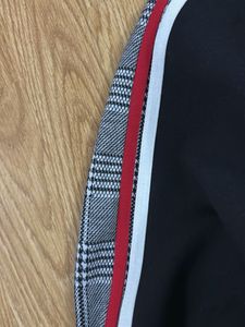 Side Striped Pants/Jeggings - Black