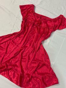 Satin Raspberry Slip